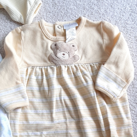 Baby outfits summer 3 to 6 month yellow pink baby girl clothes. - Picture 2 of 7